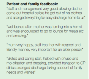 patient and family feedback